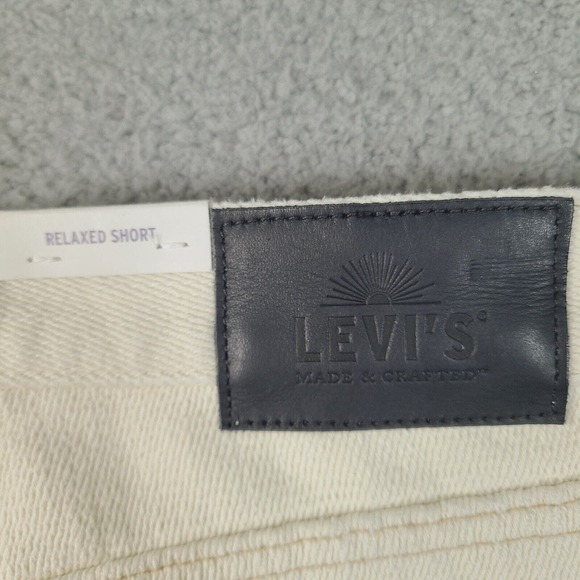 Levi’s Shorts Womens Size 25 (Measured 28 Waist) Made & Crafted Relaxed Distress - Picture 11 of 16